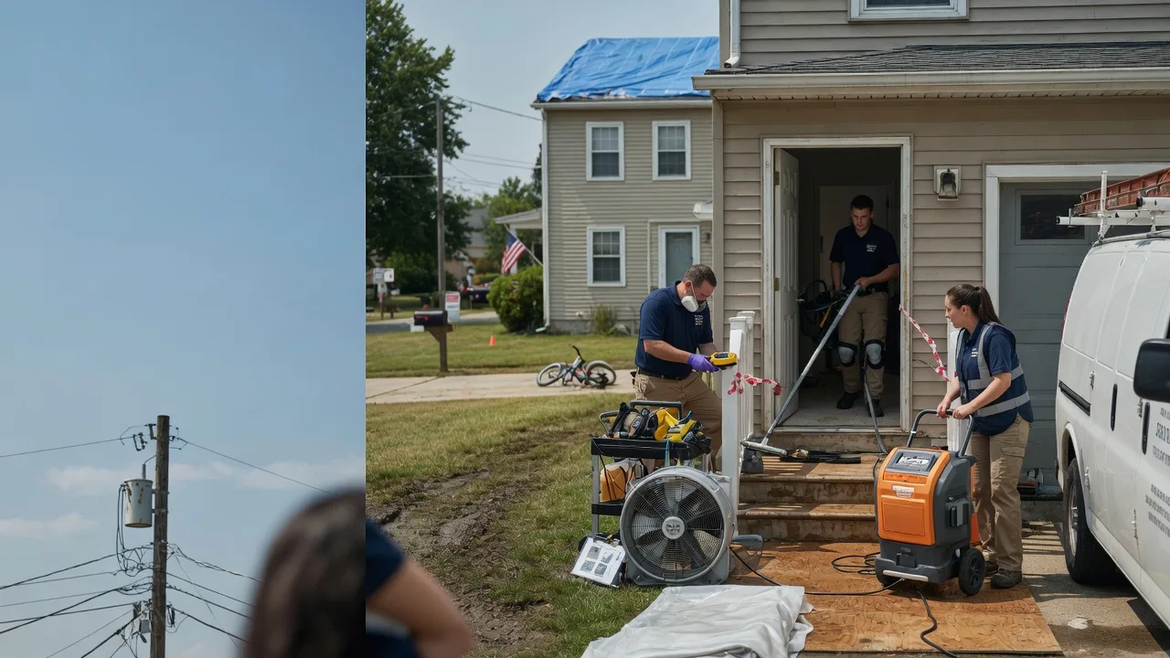 Water Damage Repair in Bridgeport, PA near me